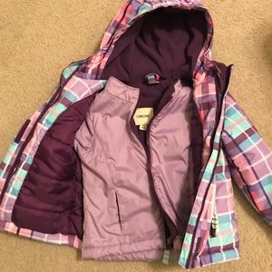 Toddler 3-in-1 Plaid Jacket 3T EUC